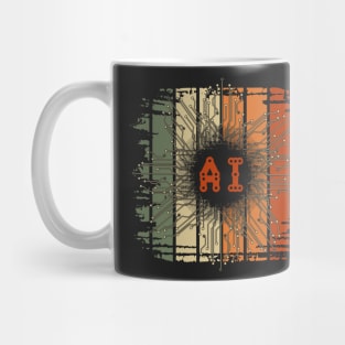 Artificial Intelligence extreme irony Sarcastic Funny Quote machines gift Mug